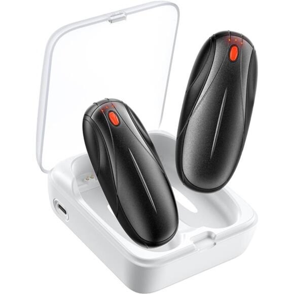 Hand Warmers Rechargeable 2 Pack, 14000mAh Electric Hand Warmers‎ with Charging - Picture 1 of 7